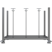 Stacking pallet | for 21 / 30 foot plates | for 21 foot plates,dimensions: 1,40 m x 0,73 m x 1,06 m | galvanised